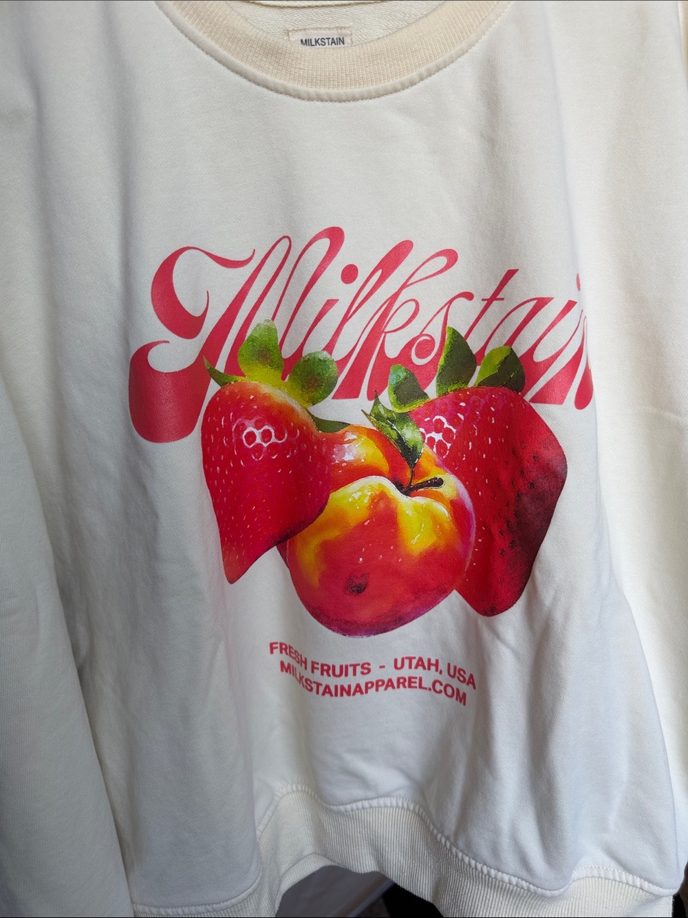 Milkstain Graphic Sweater - Picture 6 of 7